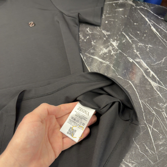 İthal Zegna T-shirt Kırışmayan Kumaş (9461-Siyah)