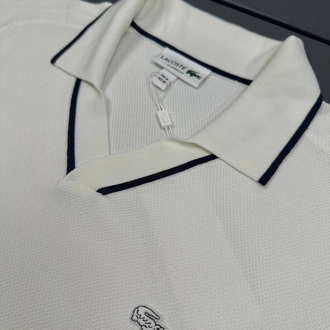 V Yaka Triko Polo Yaka (33040-Beyaz)