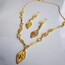 Telkari Gümüş Kolye ( Küpe Dahil değildir )