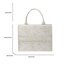 MODA İŞLEMELİ PU TOTE ÇANTA