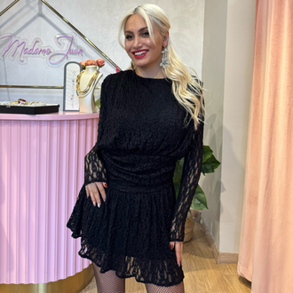 Noir Lace Zarafet Elbisesi