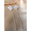 Baroque Pearl Tassel Earrings