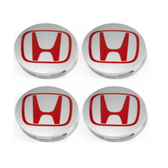 Honda jant göbeği stickerı (1 takım) (düz kapaklara uygundur)