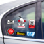 Honda oem etiket custom set #2 (sağ, sol)