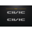 Honda Civic ayna sticker (2 adet)