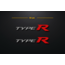 Civic FN2 Type-R ayna sticker (2 adet)