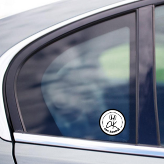 Honda Türkiye son kontrol sticker/etiket (beyaz-içten)