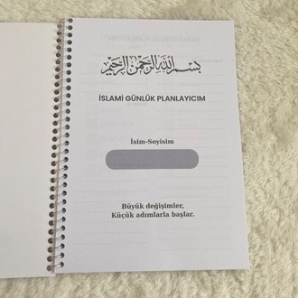 A5 İslami Günlük Planlayıcım