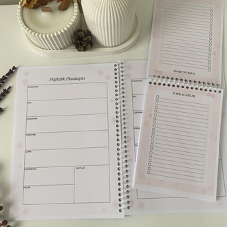 2’li Set - Haftalık Planlayıcı/Yapılacaklar