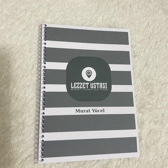 Kişiye Özel Tasarım Baskılı Defter A5