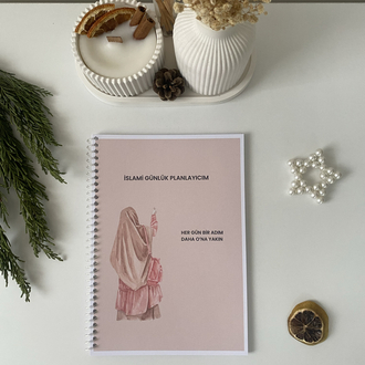 İslami Günlük Planlayıcım – 31 Günlük Spiralli İbadet ve Günlük Planlayıcı (A5)