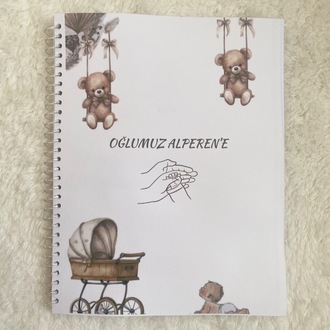 Kişiye Özel Tasarım Baskılı Defter A5