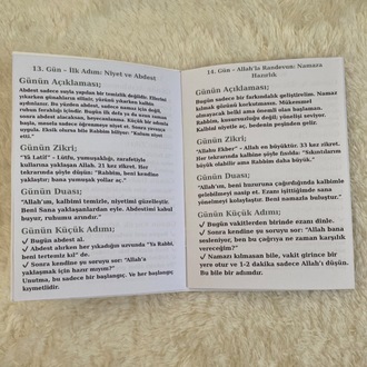 30 Günlük İbadete Başlangıç Rehberi