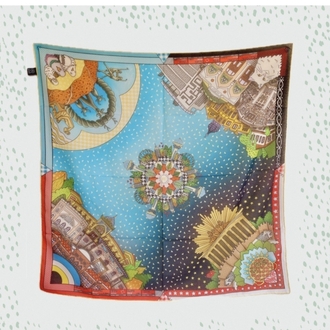Ankara Fular 90×90 cm