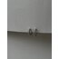 Minimal Halka Küpe Silver
