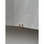 Minimal Renkli Taşlı Küpe