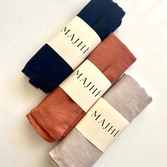 Hijab Kadın Bambu Crash Şal Modeli 3'lü Kadın Şal