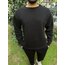 Siyah şardonlu Oversize Sweat