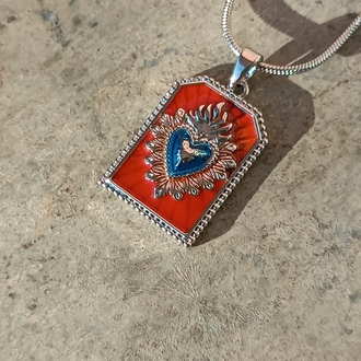 Sacred heart flame