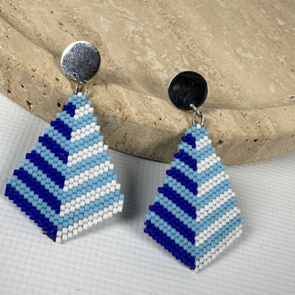 Blue Wave Miyuki küpe