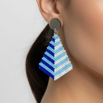 Blue Wave Miyuki küpe