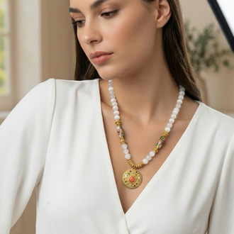 Solara – Doğal Taş Kolye