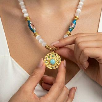 Solara – Doğal Taş Kolye