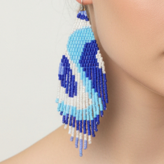 Ocean Wave Miyuki küpe