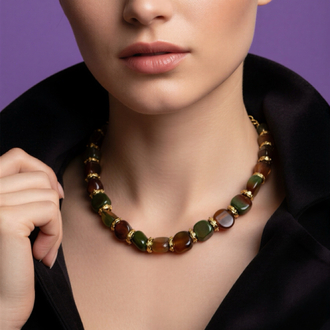 Amber Depth Kolye