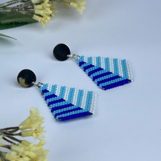 Blue Wave Miyuki küpe