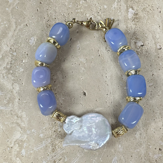 Blue Agate Pearl
