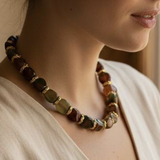 Amber Depth Kolye