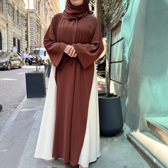 Kahverengi Hürrem abaya ✨