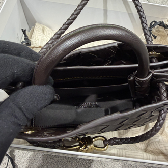 Bottega veneta mini andiamo acı kahve