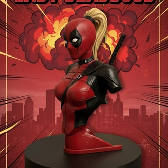 Lady Deadpool Büst 