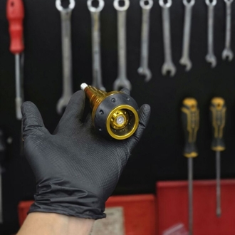 Gold Egzoz Tekli Takoz Universal