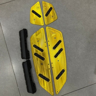 Pcx 2025 Metal Paspas Gold