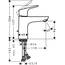 HANSGROHE Focus Lavabo Bataryası - 31607000