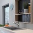 HANSGROHE Taş Grisi Çift Gözlü Ankastre Eviye + Manuel Sifon ve Süzgeci  - (43315290+43928000)