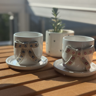 Çiçekli fiyonk tasarım ürünümüz 