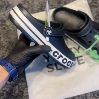 Crocs Unısex Siyah Terlik Sandalet