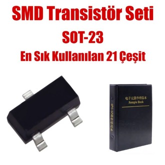 SOT-23 SMD Transistör Seti Kitabı 525 Parça