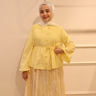 Rüya Etekli Takım Sarı