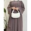 İkili Ferace Abaya ( Gül Kurusu )