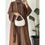 İkili Ferace Abaya ( Kahve )