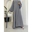 İkili Ferace Abaya ( Gri )