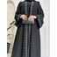İkili Ferace Abaya ( Siyah )
