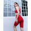 KIRMIZI BİKER TAYT KOD NO : 952