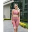 KOYU ROZE BİKER TAYT KOD NO :6047