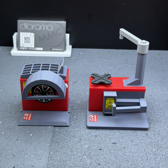 1/18 Lastik ve Balans Makinesi